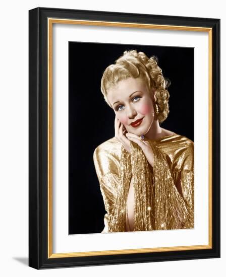 ROBERTA, Ginger Rogers, 1935-null-Framed Photo