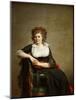 Robertine Tourteau, Marquise D'Orvilliers (1772-186)-Jacques Louis David-Mounted Giclee Print