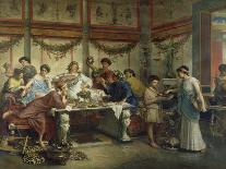 A Roman Feast-Roberto Bompiani-Framed Giclee Print