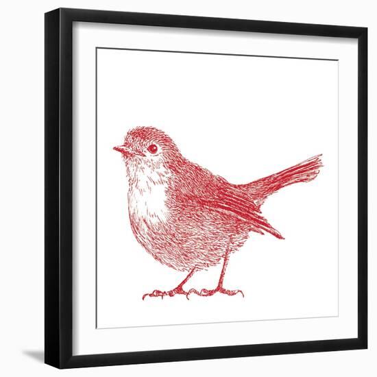 Robin  2017  (digital)-Sarah Hough-Framed Giclee Print