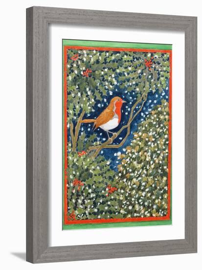 Robin and Holly-Linda Benton-Framed Giclee Print