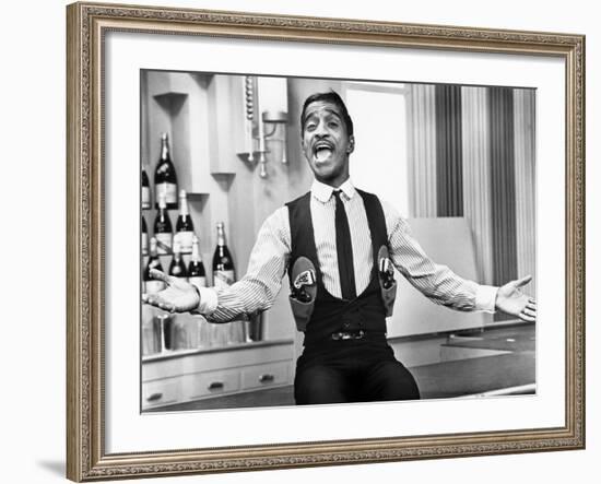 Robin and the 7 Hoods, Sammy Davis, Jr., 1964-null-Framed Photo