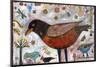 Robin Dotty Color-Jill Mayberg-Mounted Giclee Print