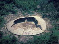 Aerial View of a Yanomami Yano Near Tooto Tobi, Brazil, South America-Robin Hanbury-tenison-Photographic Print