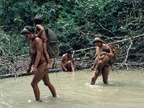 Yanomami Indians Going Fishing, Brazil, South America-Robin Hanbury-tenison-Photographic Print