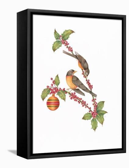 Robin Holly Day-Deborah Kopka-Framed Premier Image Canvas