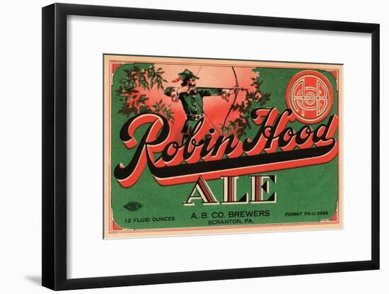 Robin Hood Ale-null-Framed Art Print