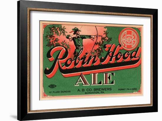 Robin Hood Ale-null-Framed Art Print