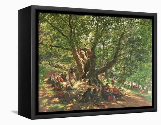 Robin Hood and His Merry Men in Sherwood Forest, 1859-Edmund Warren George-Framed Premier Image Canvas