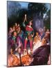 Robin Hood and His Merry Men-John Millar Watt-Mounted Giclee Print