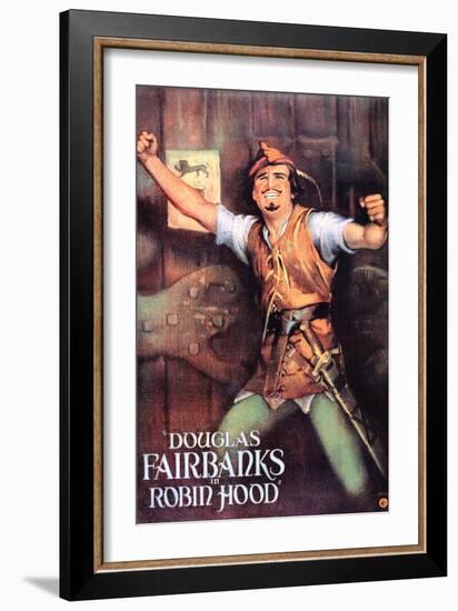 Robin Hood, Douglas Fairbanks, Sr., 1922-null-Framed Premium Giclee Print