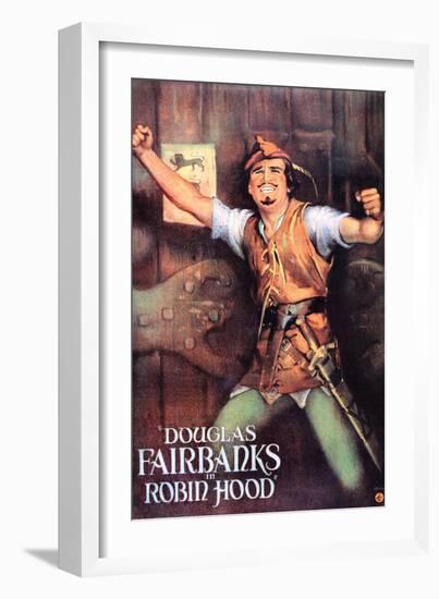 Robin Hood, Douglas Fairbanks, Sr., 1922-null-Framed Premium Giclee Print