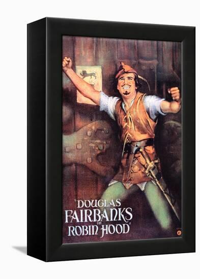 Robin Hood, Douglas Fairbanks, Sr., 1922-null-Framed Stretched Canvas