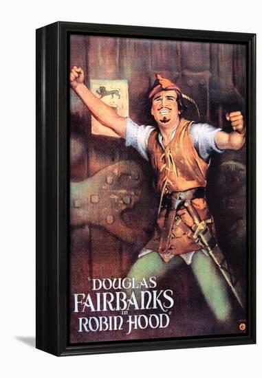 Robin Hood, Douglas Fairbanks, Sr., 1922-null-Framed Stretched Canvas