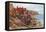 Robin Hood's Bay, from Cliff Looking N-Alfred Robert Quinton-Framed Premier Image Canvas