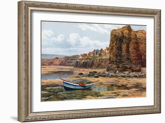 Robin Hood's Bay, from the Sands-Alfred Robert Quinton-Framed Giclee Print