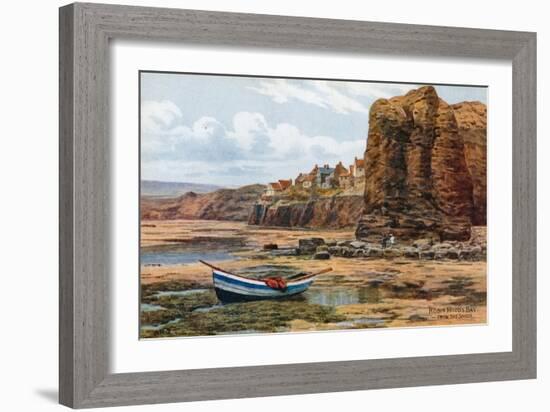 Robin Hood's Bay, from the Sands-Alfred Robert Quinton-Framed Giclee Print