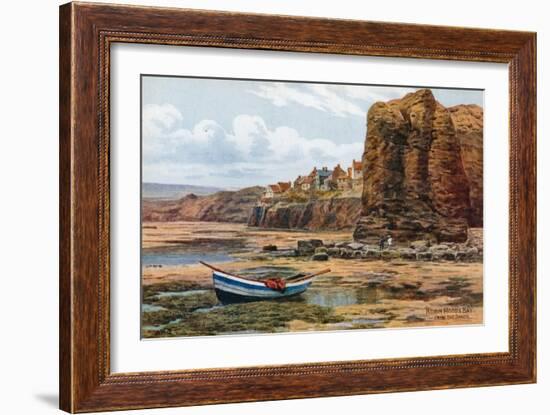 Robin Hood's Bay, from the Sands-Alfred Robert Quinton-Framed Giclee Print