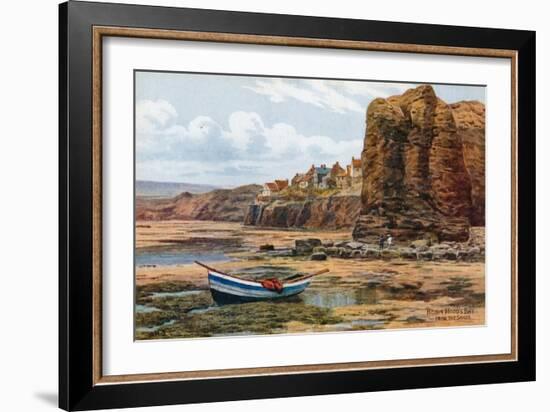 Robin Hood's Bay, from the Sands-Alfred Robert Quinton-Framed Giclee Print