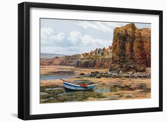 Robin Hood's Bay, from the Sands-Alfred Robert Quinton-Framed Giclee Print