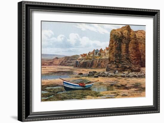 Robin Hood's Bay, from the Sands-Alfred Robert Quinton-Framed Giclee Print