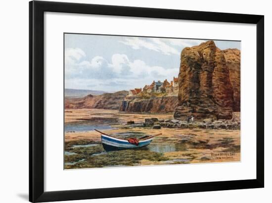 Robin Hood's Bay, from the Sands-Alfred Robert Quinton-Framed Giclee Print