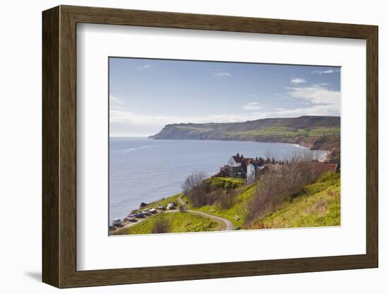 Robin Hood's Bay on the North York Moors Coastline, Yorkshire, England, United Kingdom, Europe-Julian Elliott-Framed Photographic Print