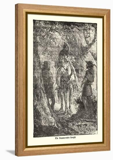 Robin Hood: The Impoverished Knight-null-Framed Stretched Canvas