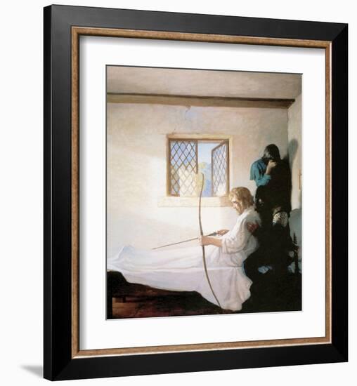 Robin Hood-Newell Convers Wyeth-Framed Premium Giclee Print