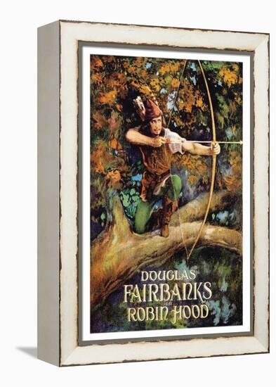 Robin Hood-null-Framed Stretched Canvas