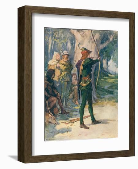 Robin Hood-Robert Hope-Framed Giclee Print