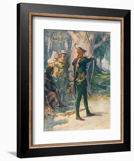 Robin Hood-Robert Hope-Framed Giclee Print