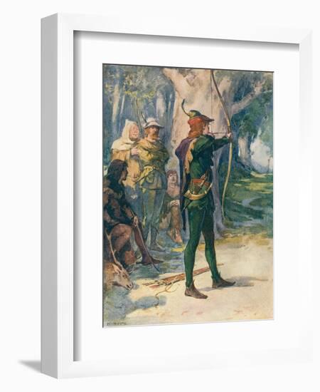 Robin Hood-Robert Hope-Framed Giclee Print