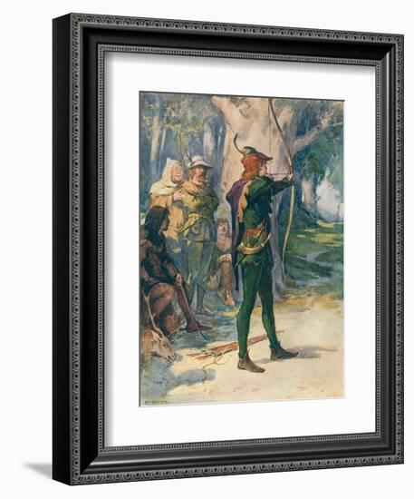 Robin Hood-Robert Hope-Framed Giclee Print