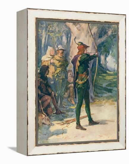 Robin Hood-Robert Hope-Framed Premier Image Canvas