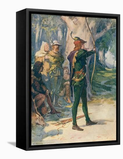 Robin Hood-Robert Hope-Framed Premier Image Canvas