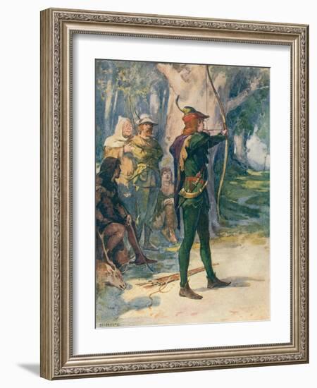 Robin Hood-Robert Hope-Framed Giclee Print