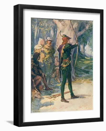 Robin Hood-Robert Hope-Framed Giclee Print