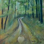 Heart on the Path-Robin Maria-Art Print