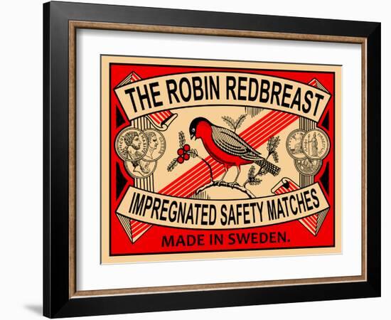Robin Matches-Mark Rogan-Framed Art Print