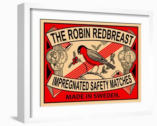 Robin Matches-Mark Rogan-Framed Art Print