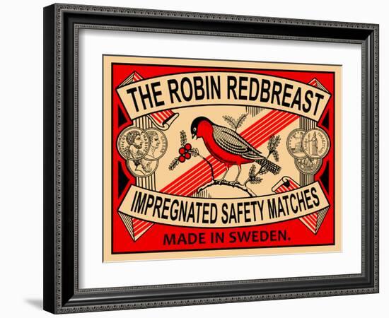 Robin Matches-Mark Rogan-Framed Art Print