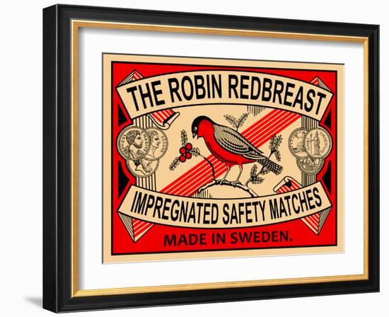 Robin Matches-Mark Rogan-Framed Art Print