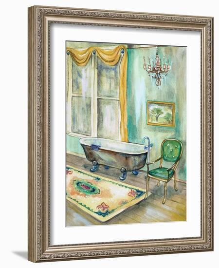 Robin's Egg Bath II-Margaret Ferry-Framed Art Print