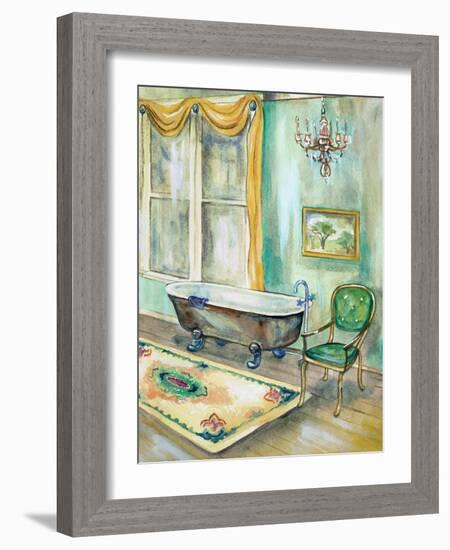 Robin's Egg Bath II-Margaret Ferry-Framed Art Print