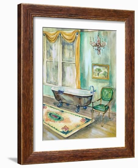 Robin's Egg Bath II-Margaret Ferry-Framed Art Print