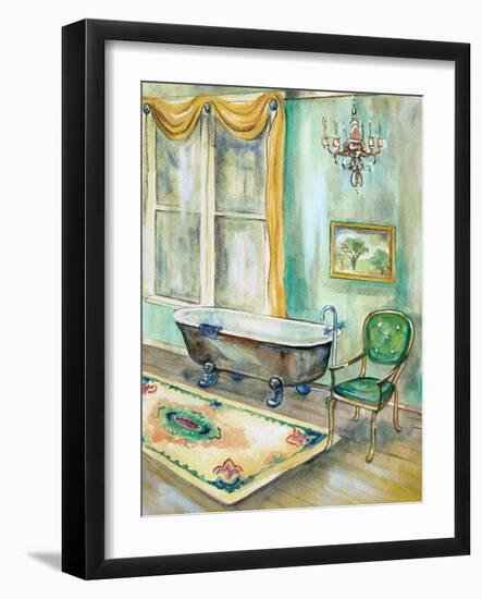 Robin's Egg Bath II-Margaret Ferry-Framed Art Print