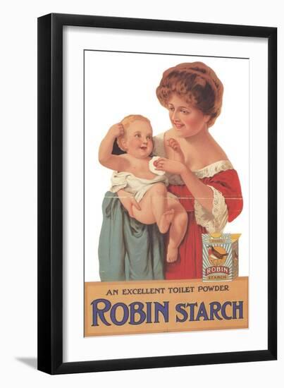 Robin Starch, Edwardian Products, Detergent, Baby, UK, 1911-null-Framed Giclee Print