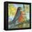 Robin Still Life-Blenda Tyvoll-Framed Stretched Canvas