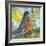 Robin Still Life-Blenda Tyvoll-Framed Art Print